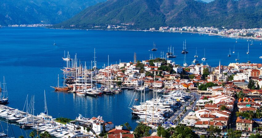 4 Gece 5 Gündüz  Marmaris Datça Dalyan Gökova  ve Akyaka Turu 