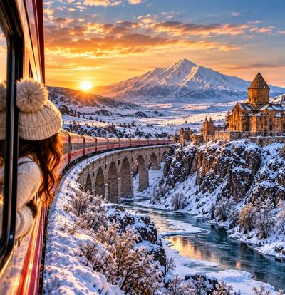 Ankara Çıkışlı Turistik Doğu Ekspresi ile Kars Turu (Tren Gidiş - Uçak Dönüş)